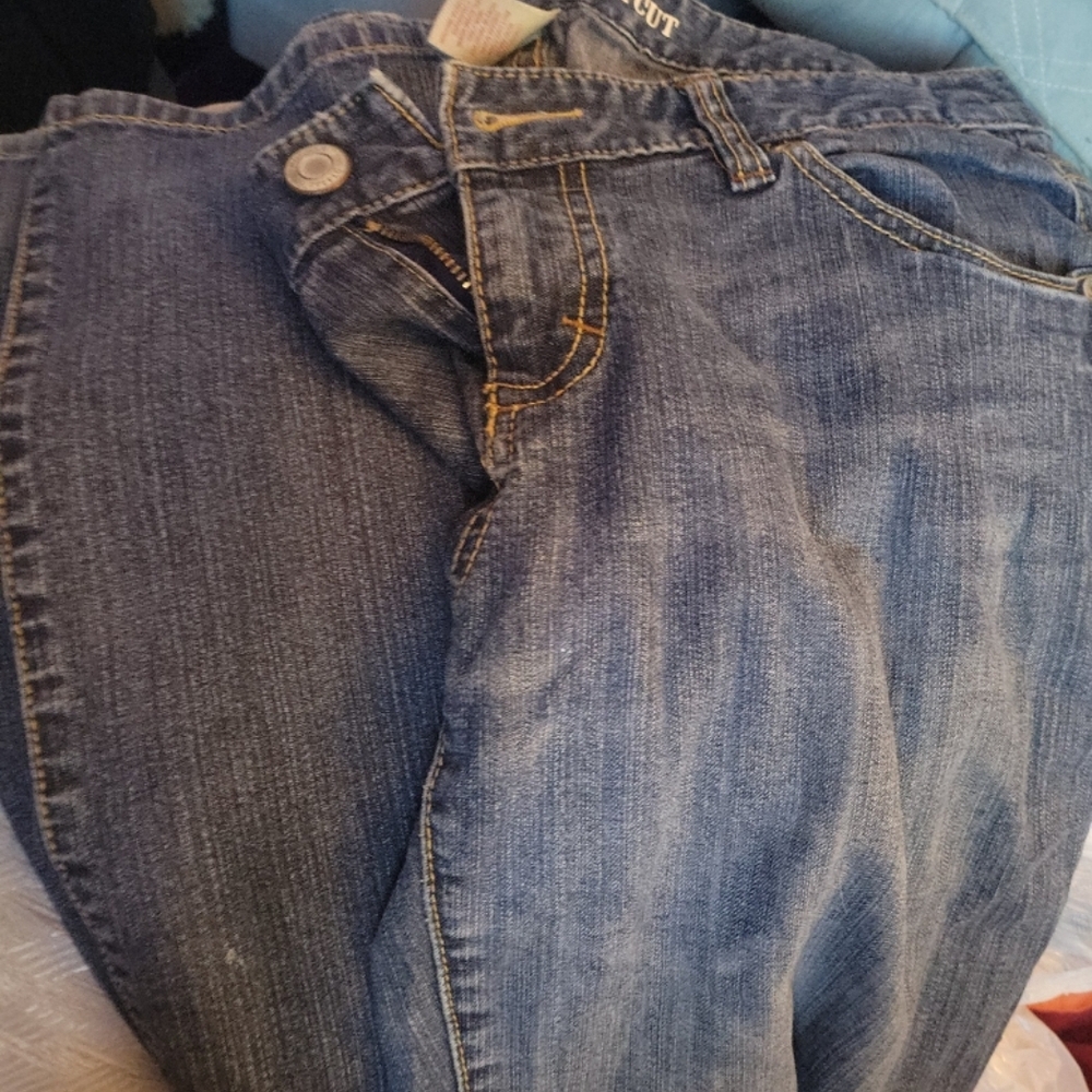 Stylish Blue Boot Cut Jeans for Women